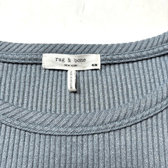 rag & bone Ribbed Drop Shoulder Top - Picture 12 of 14